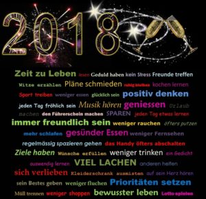 Neujahrswünsche 2018