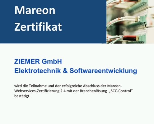 Mareon Zertifikat 2.4