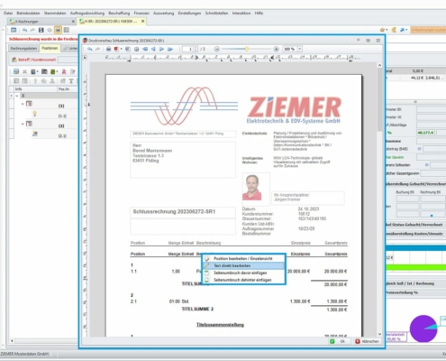 SCC-CONTROL Startup 4.1 - Druckvorschau