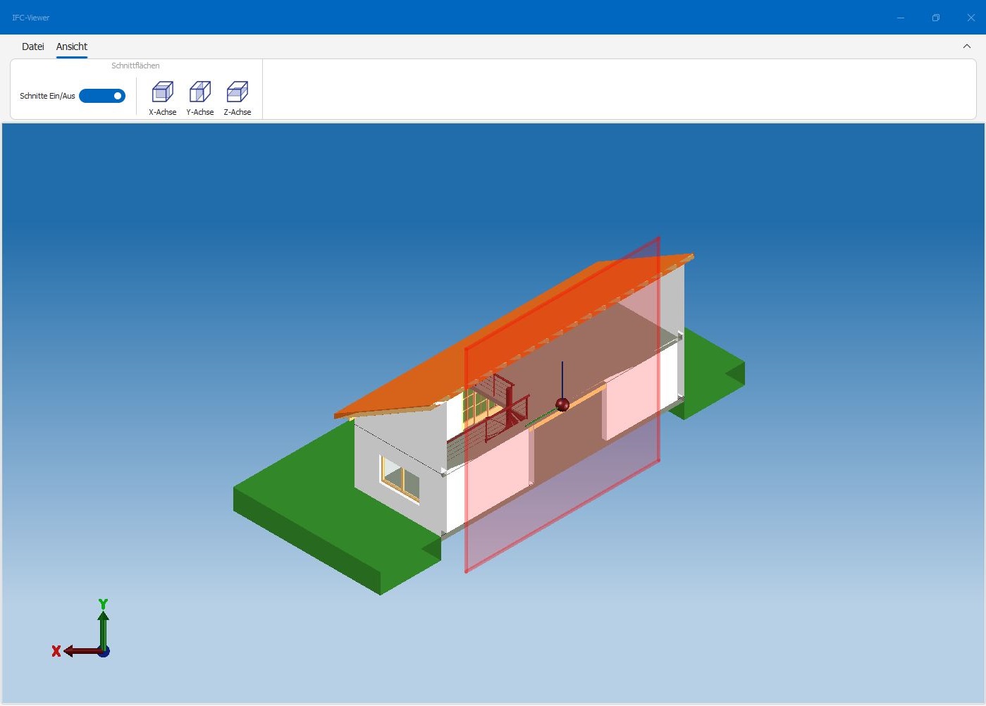 SCC-CAD Professionell 4.1 - BIM Y-Schnitt