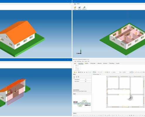 SCC-CAD Professionell 4.1 - Ablauf BIM-Import