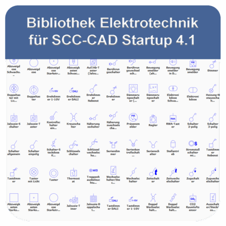 Symbolbibliothek Elektrotechnik SCC-CAD Startup 4.1