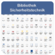 Bibliothek Sicherheitstechnik für SCC-CAD Startup / Standard