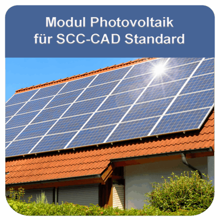 Modul Photovoltaik für SCC-CAD Standard