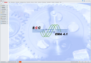 SCC-EMA 4.1 - Startbildschirm