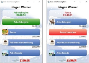 SCC-Zeiterfassung Büro